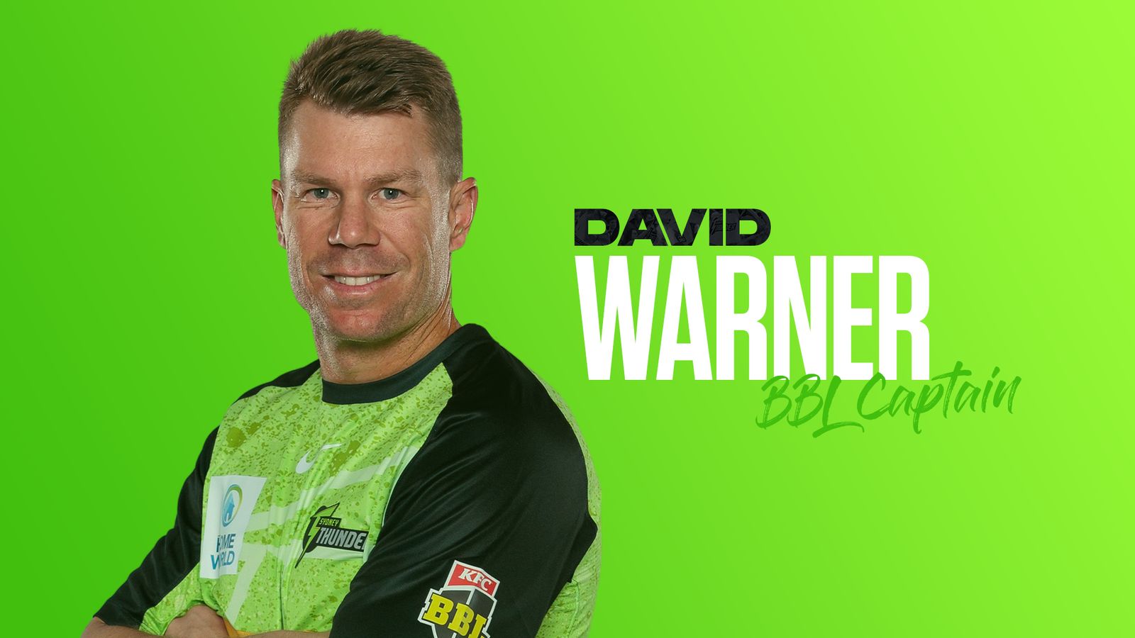 David Warner Named Sydney Thunder BBL Captain | Sydney Thunder
