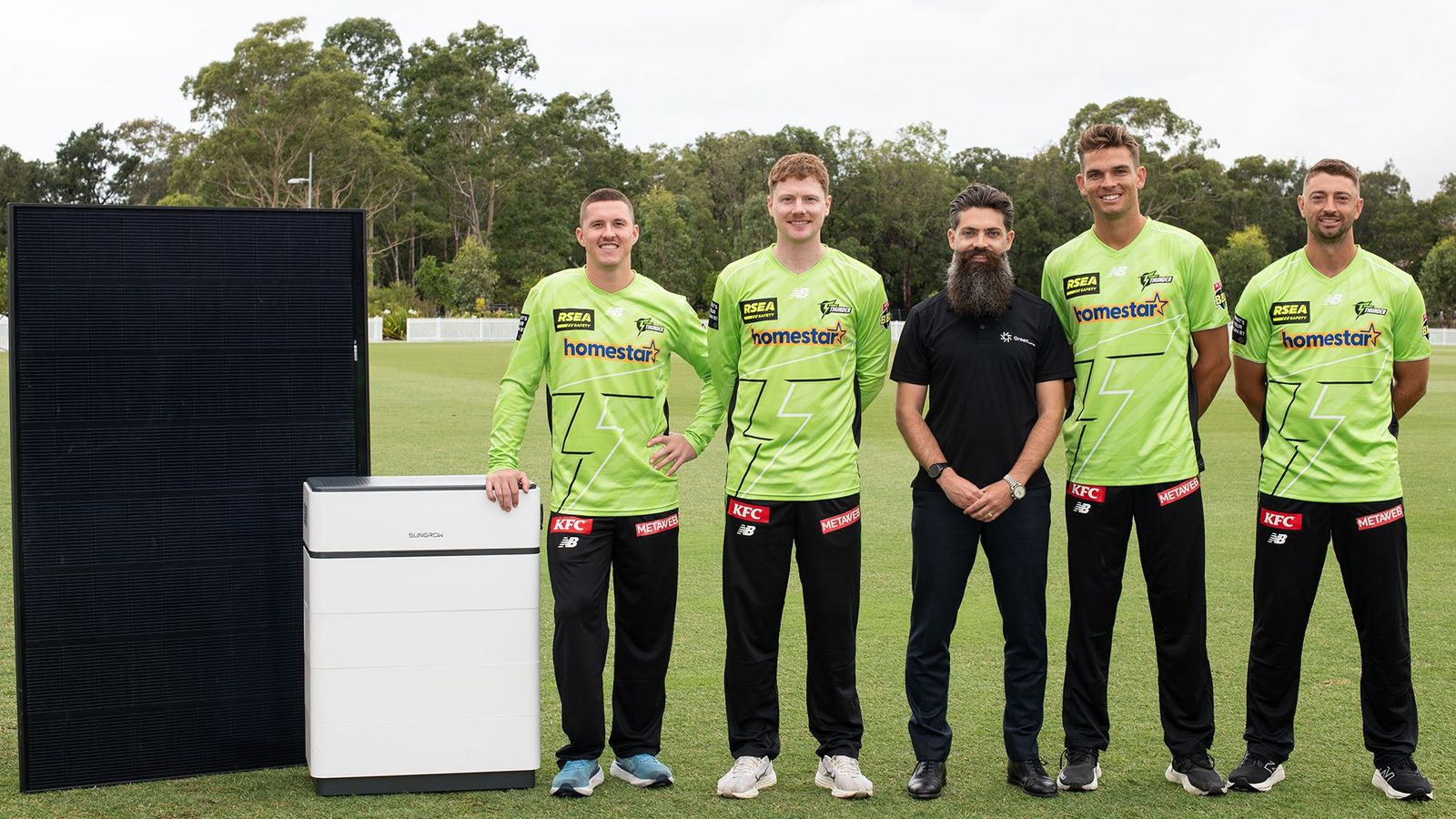 Official image for Sydney Thunder partners with Green.com.au as Official Energy Partner